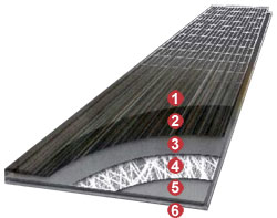Estructura Parquet PVC